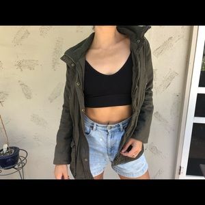 Army Green Cargo Jacket ⚡️